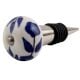 Geranium Ceramic Wine Stopper